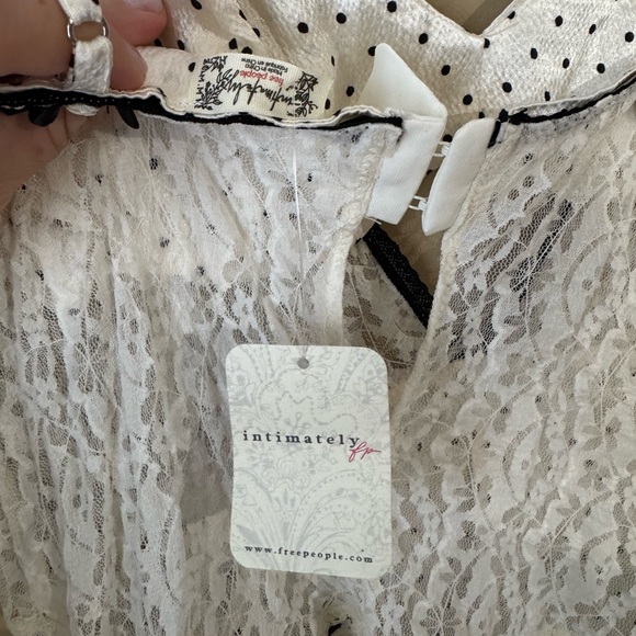 NWT Revolve x Free People Playing Cupid Maxi Dress in Ivory Combo Size Medium - Picture 9 of 10